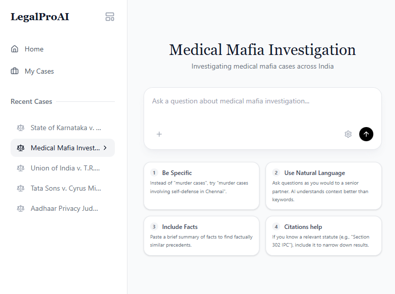 LegalPro screenshot